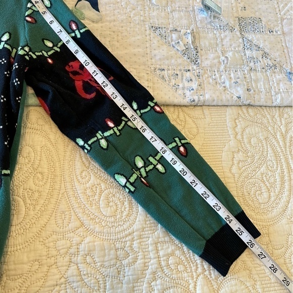 Star Wars Christmas sweater yoda holiday soft cozy comfy green red unisex XL - Picture 8 of 9